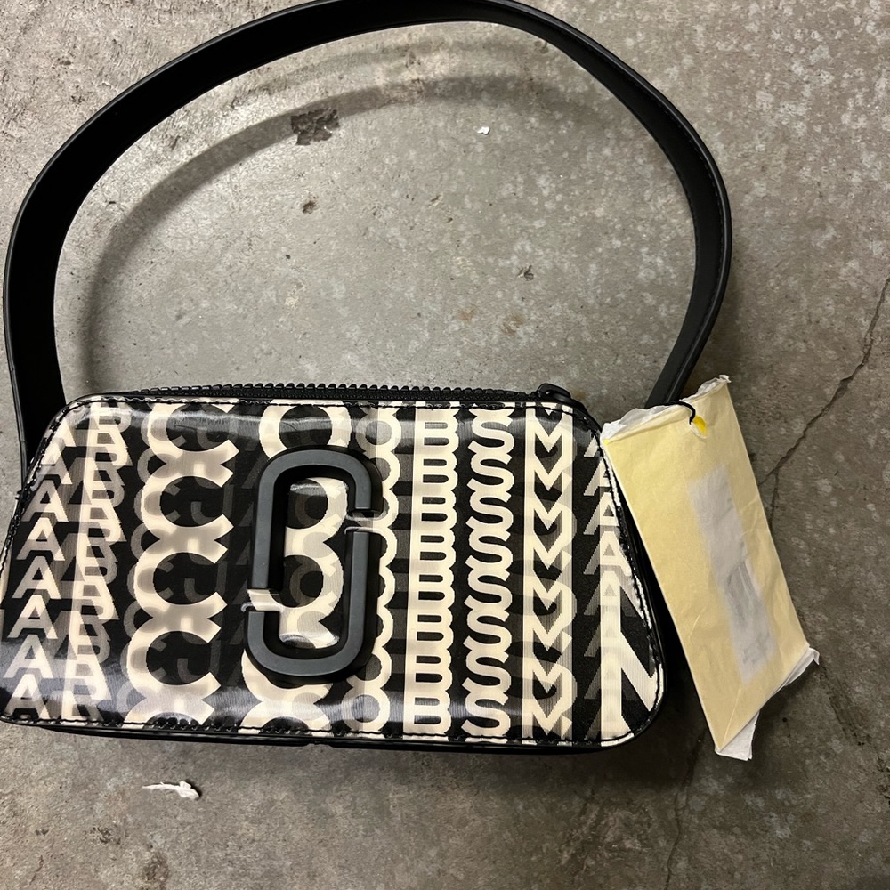 Marc Jacobs Monochrome Logo Crossbody Bag